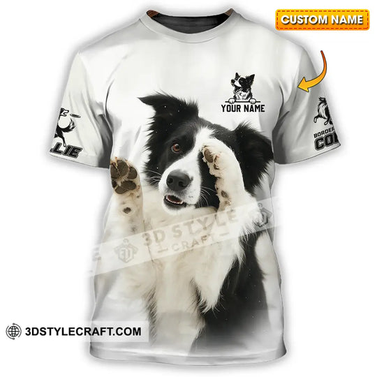 Unisex Shirt - Custom Border Collie Shirt style option 1