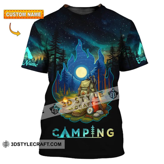 Unisex Shirt - Custom Born To Be Wild Camping Shirt style option 1