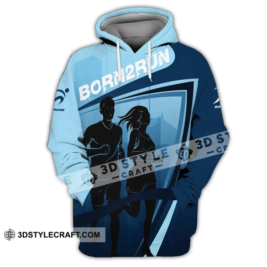 Unisex Shirt - Custom Born To Run 3D Shirt style option 3
