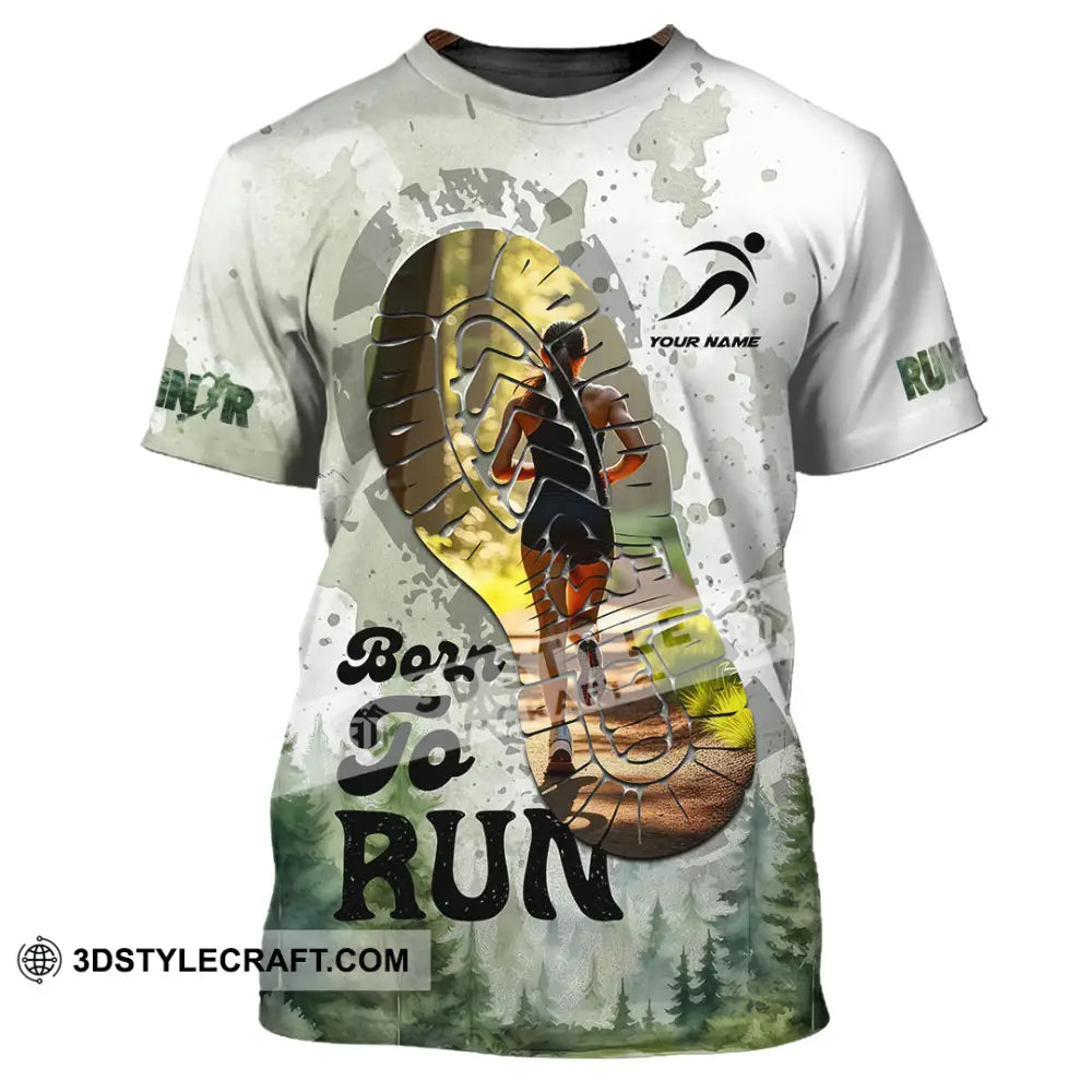 Unisex Shirt - Custom Born To Run Shirt T-Shirt / S T-shirt