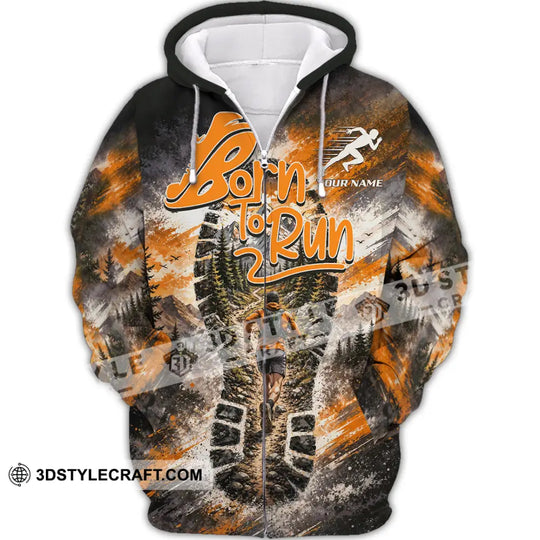 Unisex Shirt - Custom Born To Run Shirt style option 3