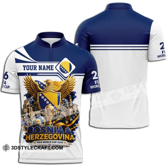 Unisex Shirt - Custom Bosnia And Herzegovina World Cup 2026 Shirt style option 2