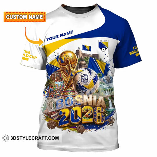 Unisex Shirt - Custom Bosnia Shirt style option 1