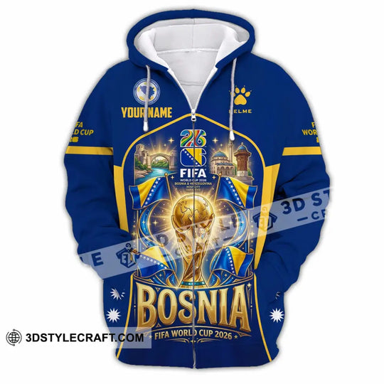 Unisex Shirt - Custom Bosnia Shirt style option 3