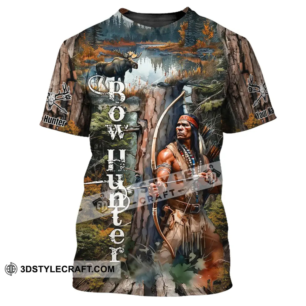Unisex Shirt - Custom Bow Hunter Shirt T-Shirt / S T-shirt
