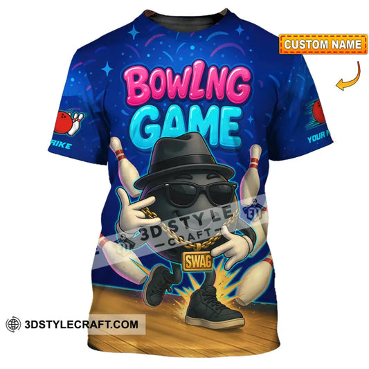 Unisex Shirt - Custom Bowling Game Swag Shirt T-shirt
