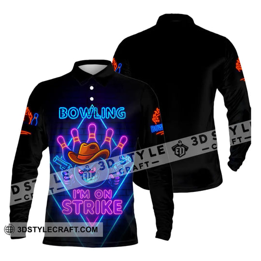 Unisex Shirt - Custom Bowling I Am On Strike Shirt style option 4
