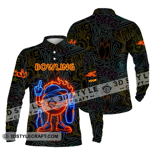 Unisex Shirt - Custom Bowling Shirt style option 3