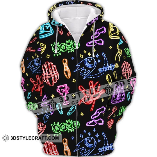 Unisex Shirt - Custom Bowling Strike Shirt style option 2