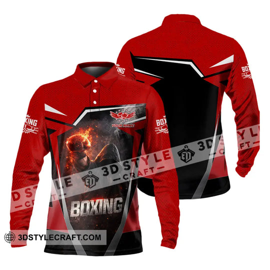 Unisex Shirt - Custom Boxing 3D Shirt style option 4