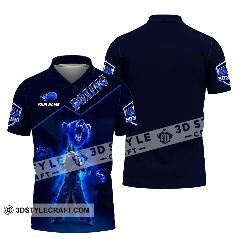 Unisex Shirt - Custom Boxing 3D Shirt Polo Shirt / S T-shirt