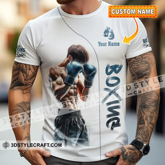 Unisex Shirt - Custom Boxing 3D Shirt style option 2