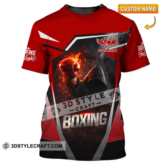 Unisex Shirt - Custom Boxing 3D Shirt style option 1
