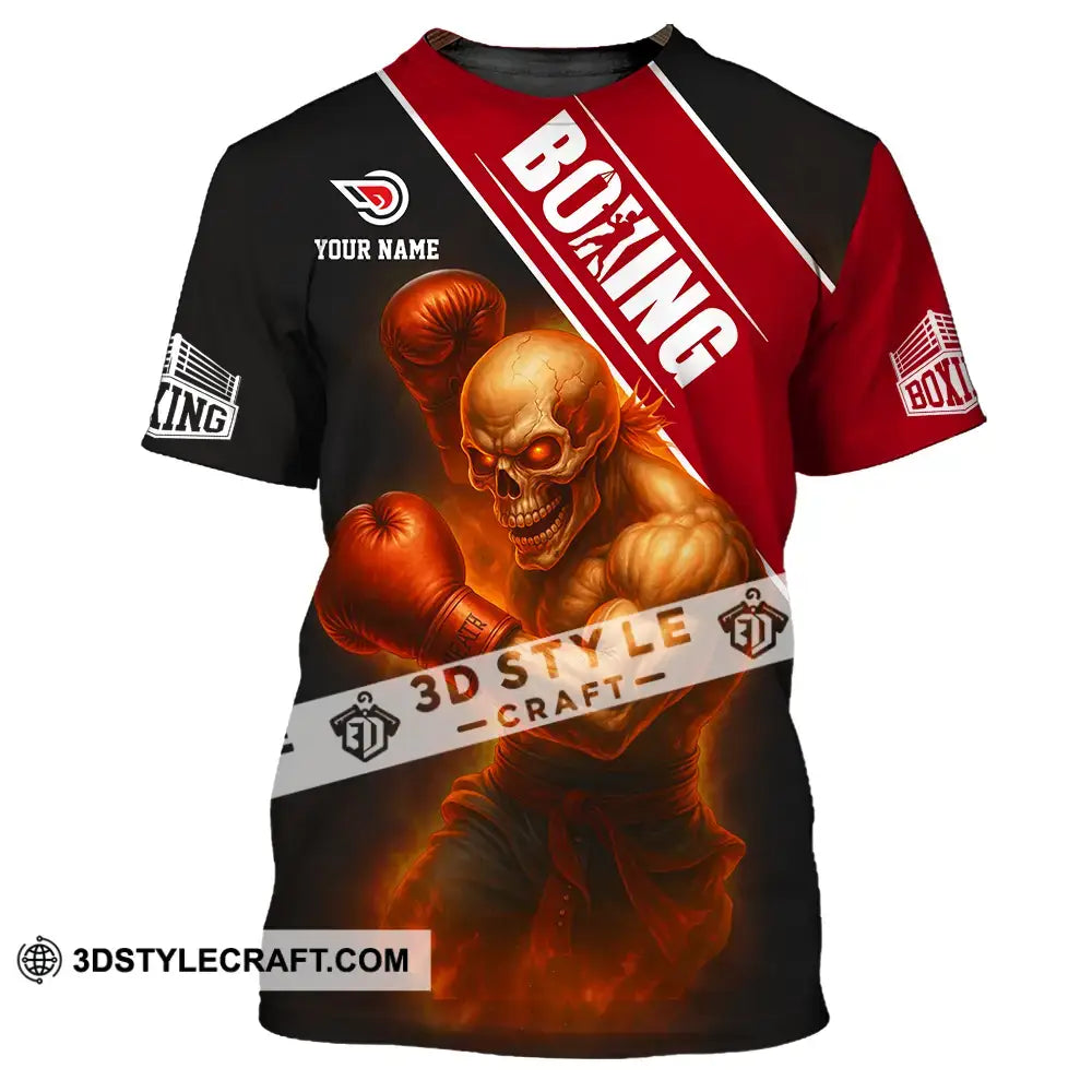 Unisex Shirt - Custom Boxing 3D Shirt T-Shirt / S T-shirt