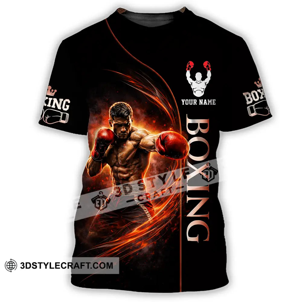 Unisex Shirt - Custom Boxing 3D Shirt - T-Shirt / S - T-shirt