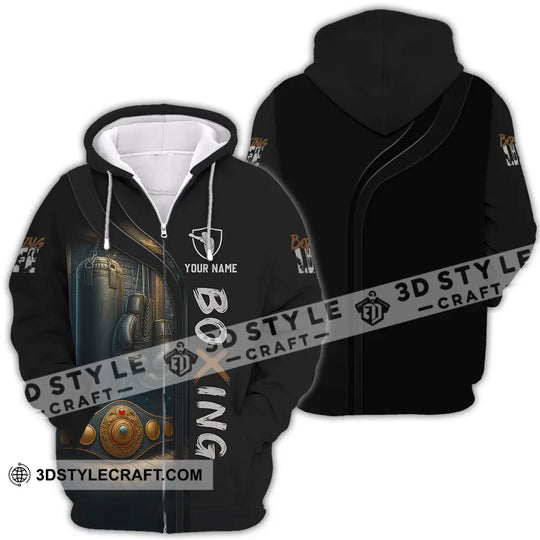 Unisex Shirt - Custom Boxing 3D Shirt style option 4