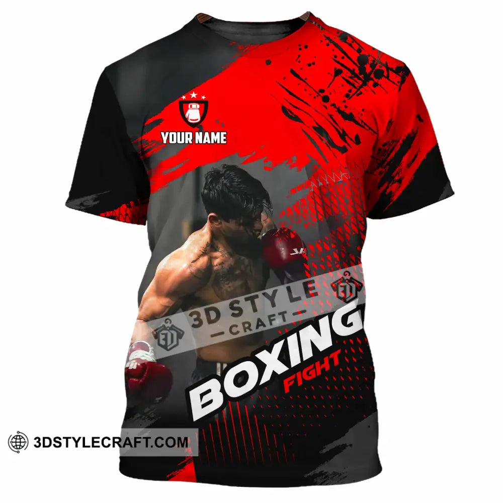 Unisex Shirt - Custom Boxing Fight 3D Shirt - T-Shirt / S - T-shirt