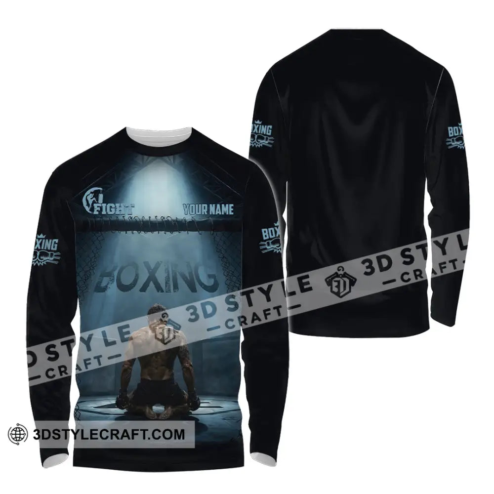 Unisex Shirt - Custom Boxing Shirt - Long Sleeve Shirt / S - T-shirt