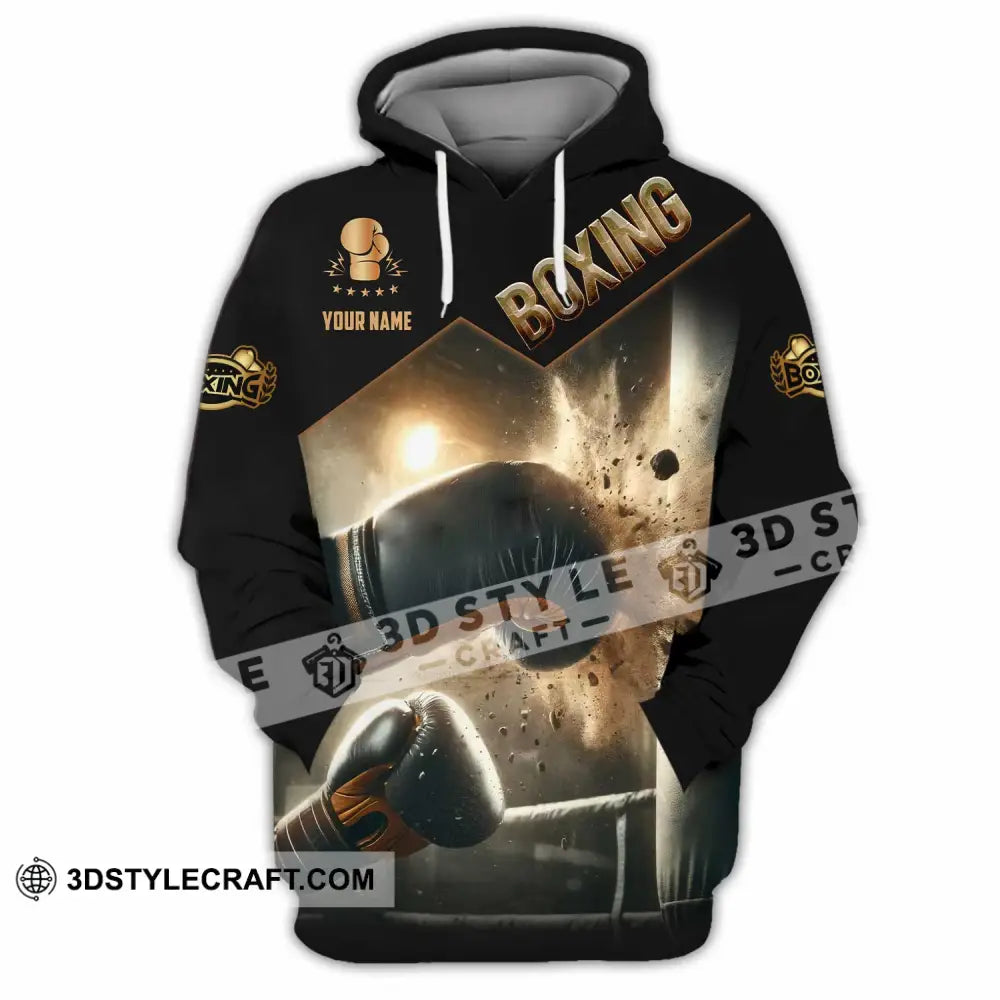 Unisex Shirt - Custom Boxing Lover Sport Shirt Hoodie / S T-shirt