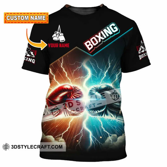 Unisex Shirt - Custom Boxing Lover Sport Shirt style option 1