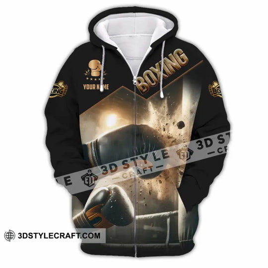 Unisex Shirt - Custom Boxing Lover Sport Shirt style option 4