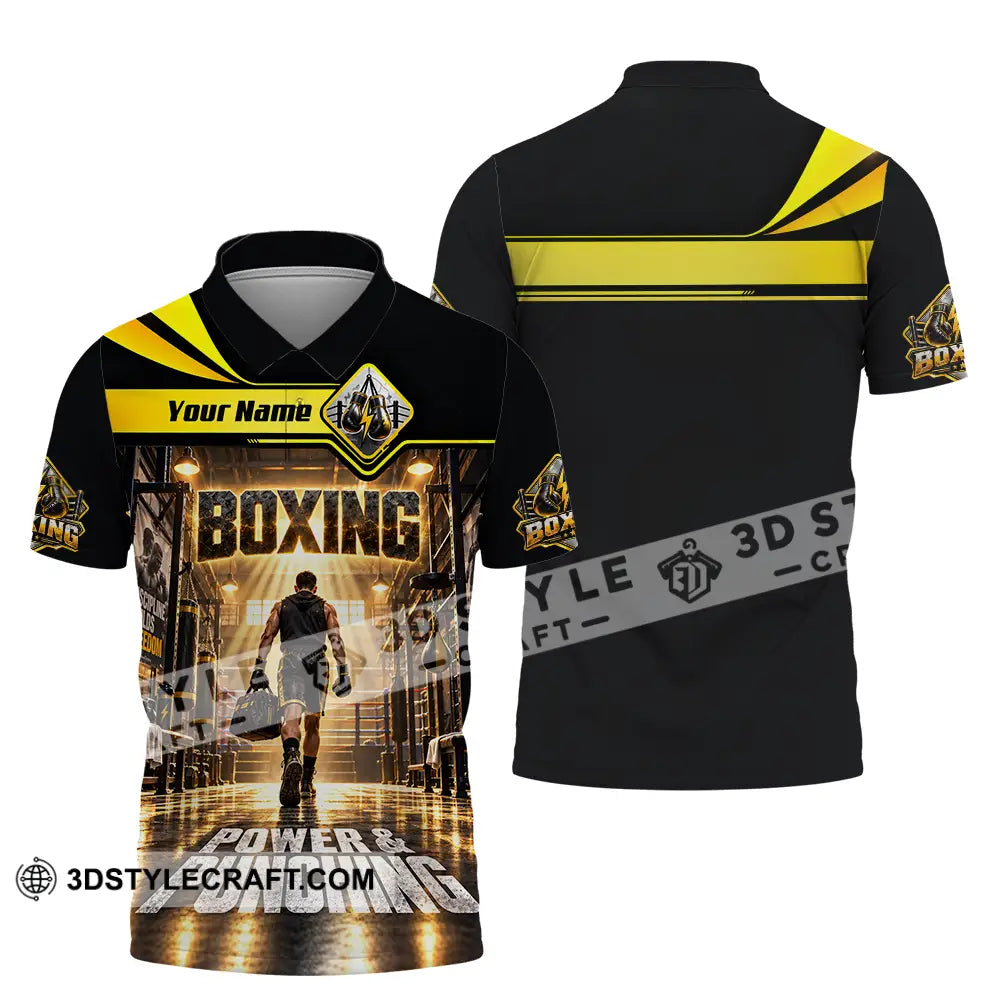Unisex Shirt - Custom Boxing Shirt - Polo Shirt / S - T-shirt