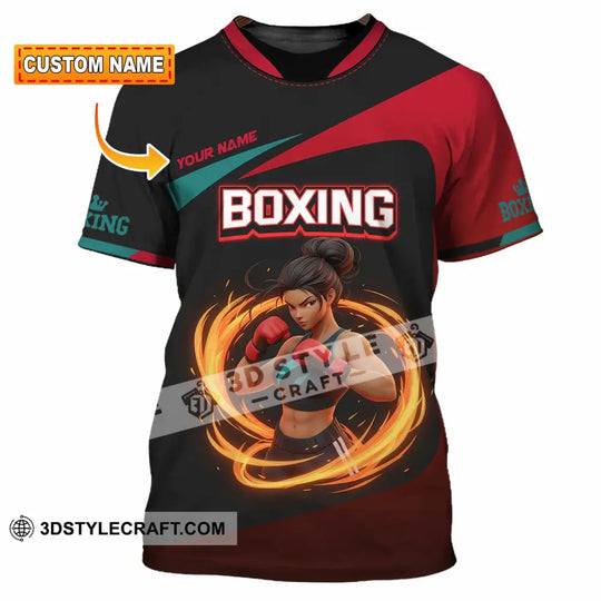Unisex Shirt - Custom Boxing Sport Shirt style option 1