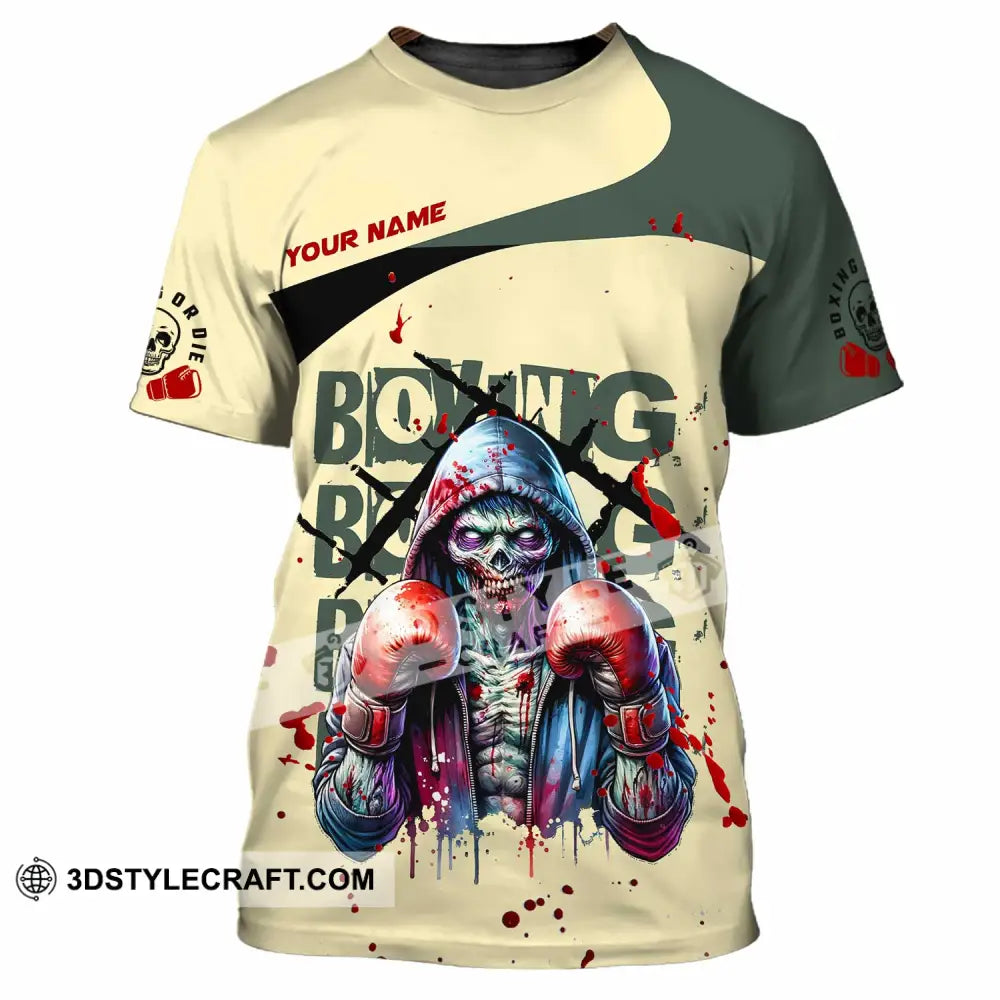 Unisex Shirt Custom Boxing Sport Shirt T Shirt / S T shirt