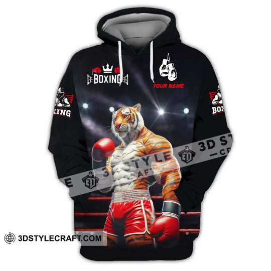 Unisex Shirt - Custom Boxing Tiger Shirt style option 3
