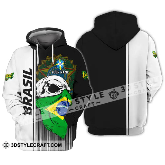 Unisex Shirt - Custom Brasil 3D Shirt style option 4