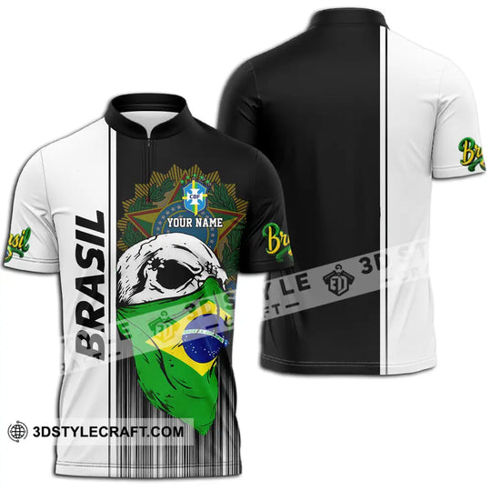 Unisex Shirt - Custom Brasil 3D Shirt style option 3