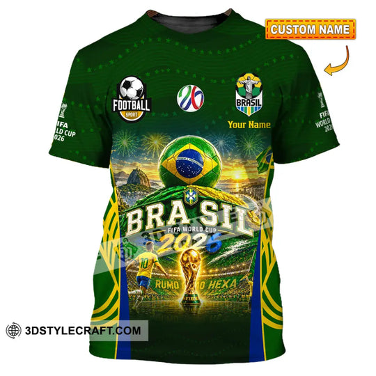 Unisex Shirt - Custom Brasil Shirt style option 1