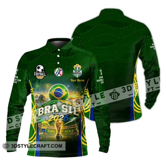 Unisex Shirt - Custom Brasil World Cup 2026 Shirt style option 4