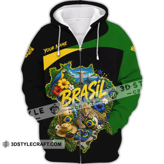 Unisex Shirt - Custom Brasil Shirt style option 3