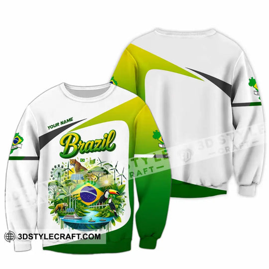 Unisex Shirt - Custom Brazil 3D Shirt style option 3
