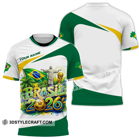 Unisex Shirt - Custom Brazil 3D Shirt style option 2