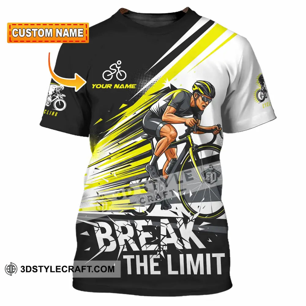 Unisex Shirt - Custom Break The Limit Biker Shirt T-shirt