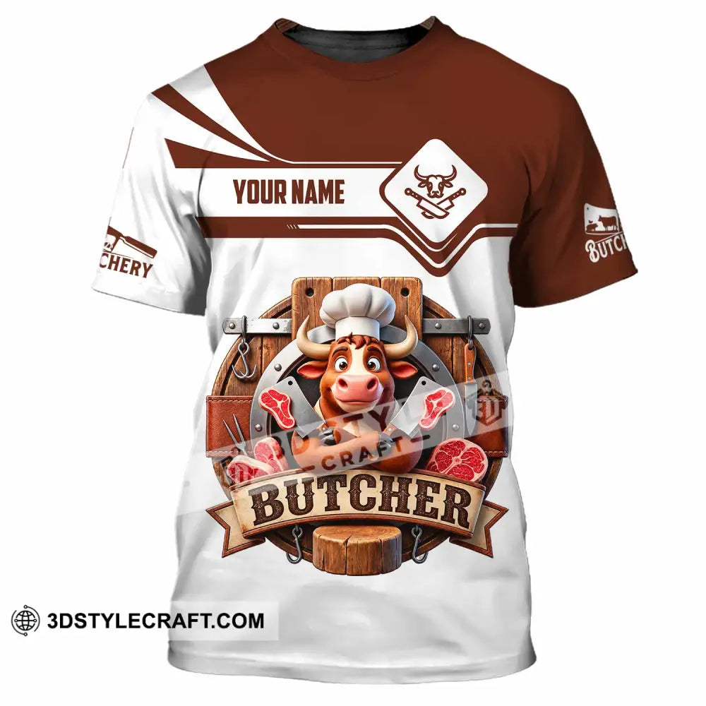 Unisex Shirt - Custom Butcher Shirt - T-Shirt / S - T-shirt