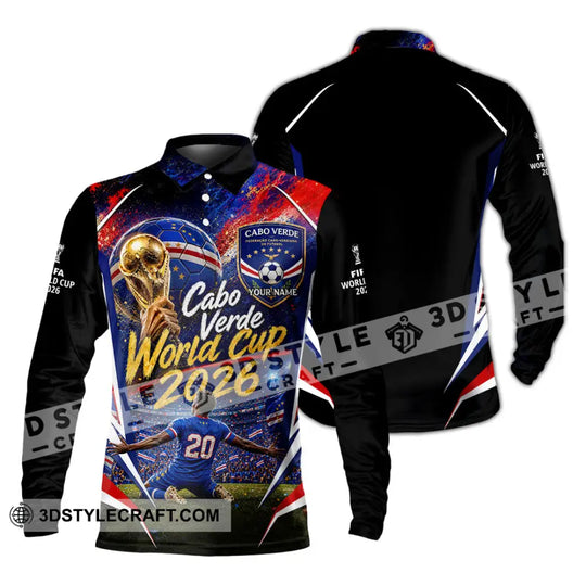 Unisex Shirt - Custom Cabo Verde World Cup 2026 Shirt style option 4