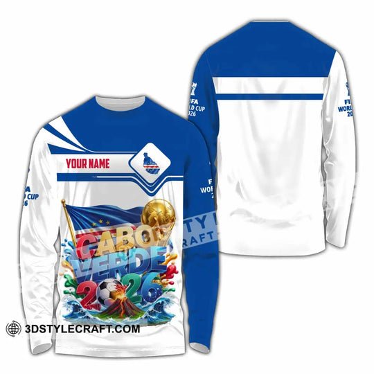 Unisex Shirt - Custom Cabo Verde World Cup 2026 Shirt style option 2