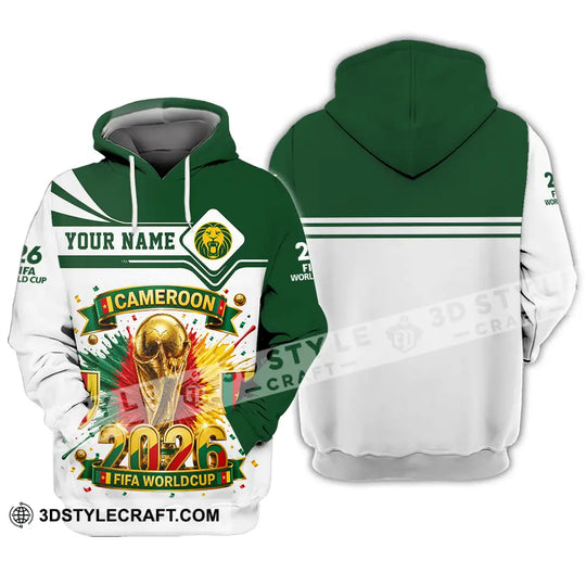 Unisex Shirt - Custom Cameroon World Cup 2026 Shirt style option 3