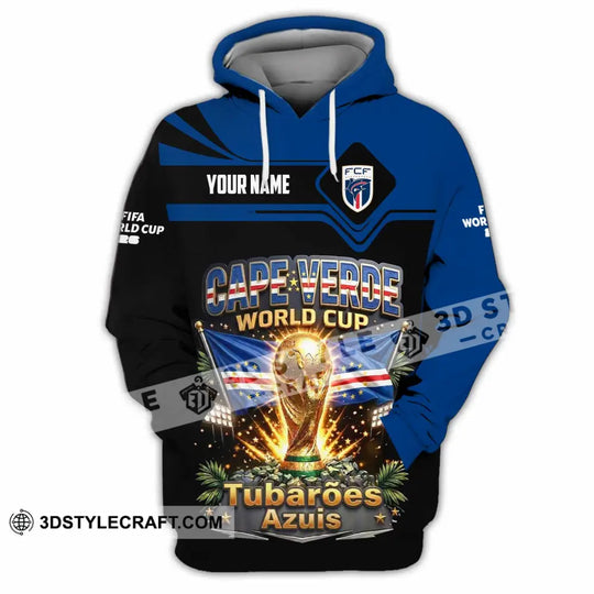 Unisex Shirt - Custom Cape Verde World Cup 2026 Shirt style option 2
