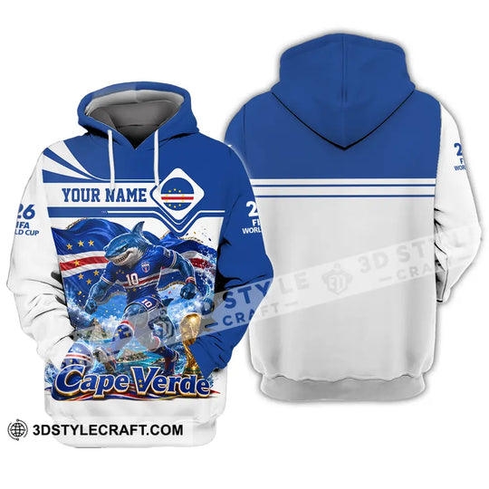 Unisex Shirt - Custom Cape Verde World Cup 2026 Shirt style option 3