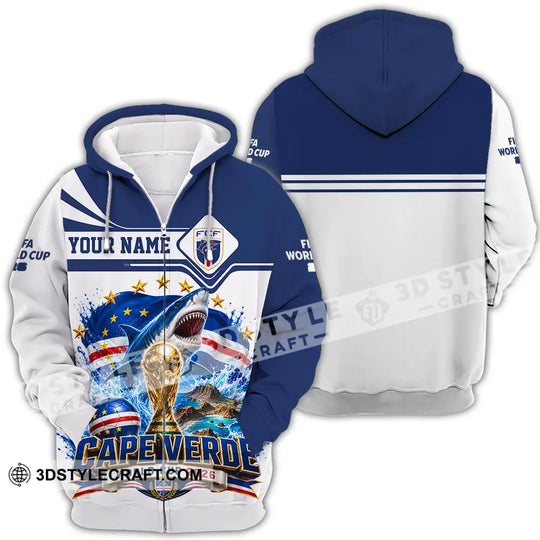 Unisex Shirt - Custom Cape Verde World Cup 2026 Shirt style option 4