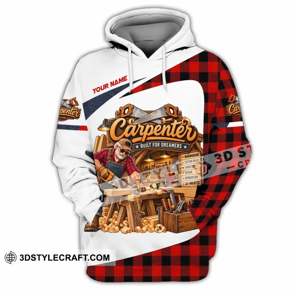 Unisex Shirt - Custom Carpenter Shirt - Hoodie / S - T-shirt