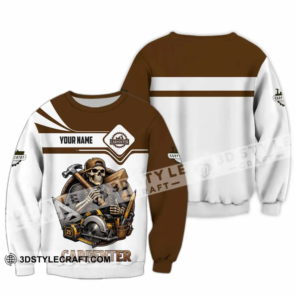 Unisex Shirt - Custom Carpenter Shirt - Long Sleeve / S - T-shirt
