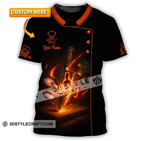 Unisex Shirt - Custom Chef 3D Shirt style option 1