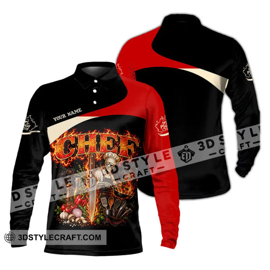 Unisex Shirt - Custom Chef Shirt style option 4