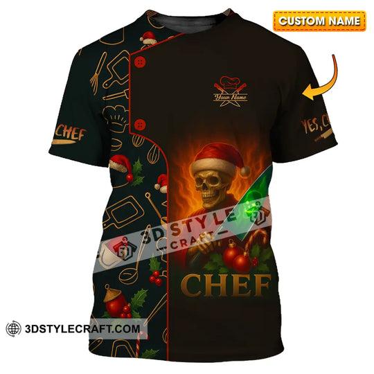 Unisex Shirt - Custom Chef Shirt style option 1