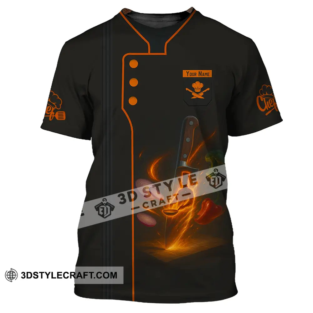 Unisex Shirt Custom Chef Shirt T Shirt / S T shirt